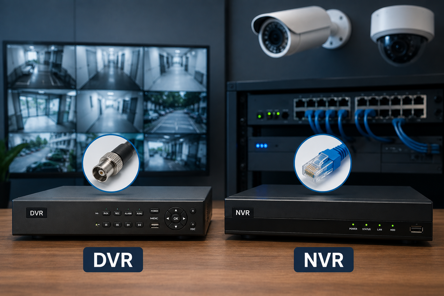 DVR ou NVR: Qual Escolher para o Seu Sistema de CFTV?